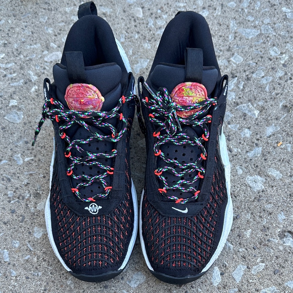 Nike Black and Red Athletic Shoes